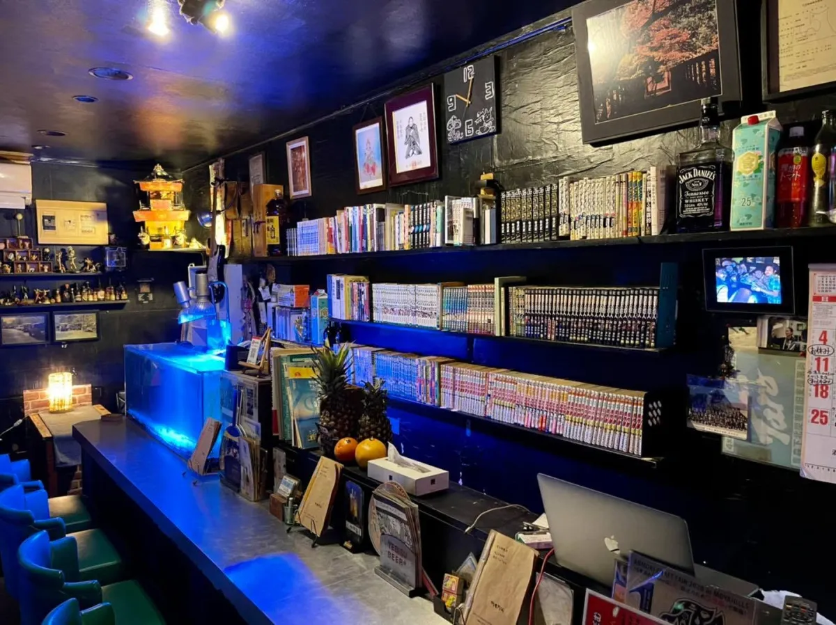 店内カウンター席